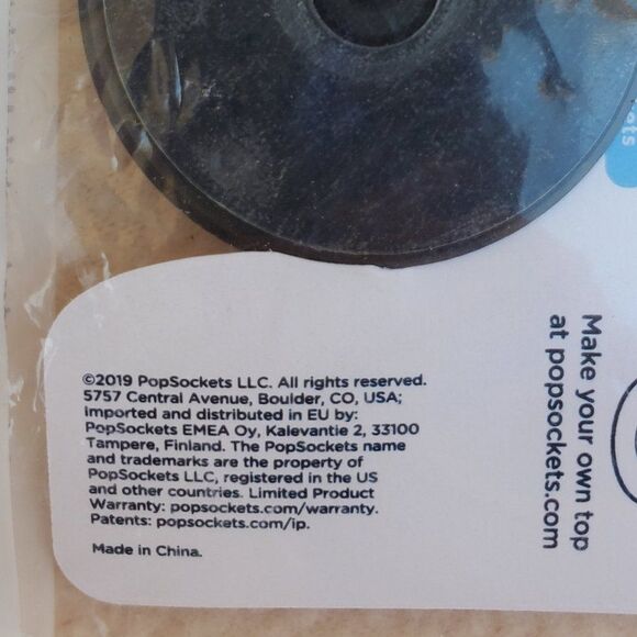 Poshmark PopSockets PopGrip Black and White - Picture 5 of 6